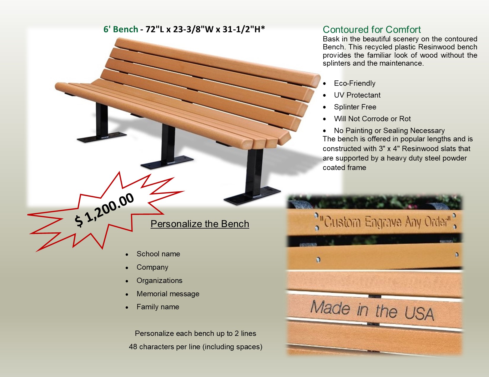 Bench Info